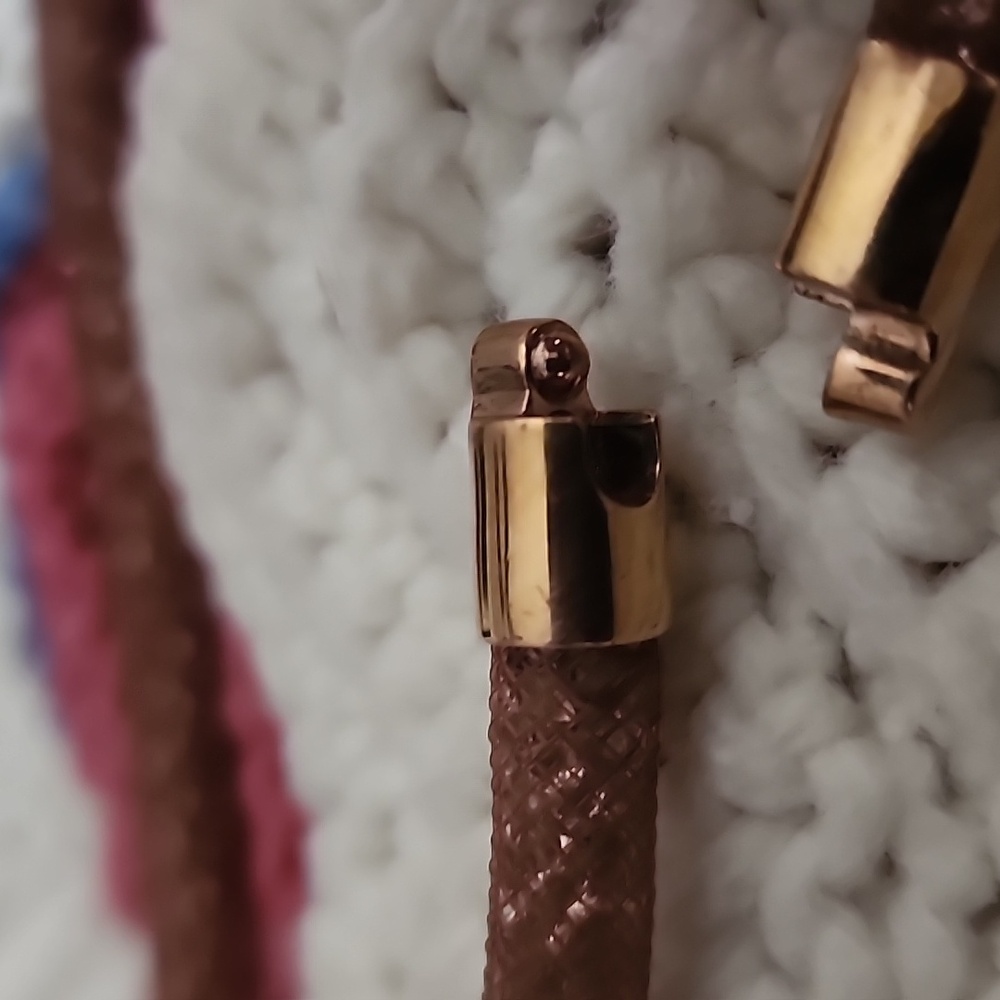 Swarovski Stardust Pink Double Wrap Crystal Mesh Bracelet - Picture 8 of 9